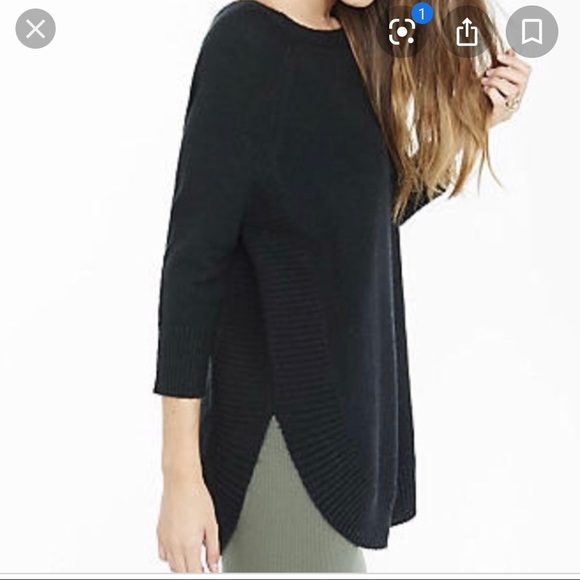 Express Tops - 🖤🖤NWT EXPRESS CIRCLE HEM SWEATER